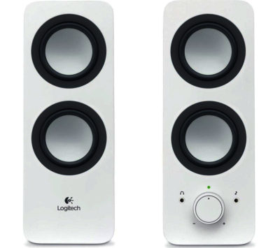 LOGITECH  Z200 2.0 PC Speakers - White